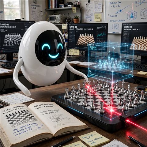 Laser Chess - "vibe-strategy"