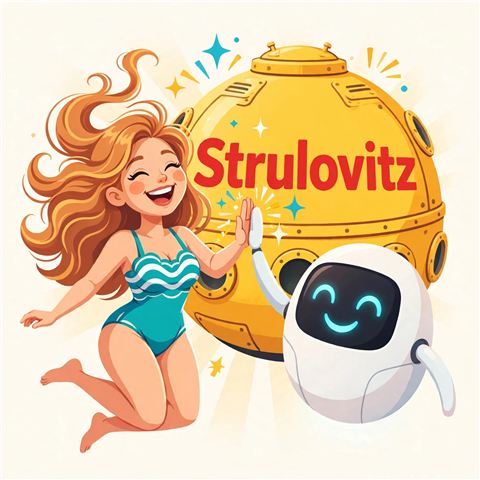 Strulovitz logo imagined by Muse Image